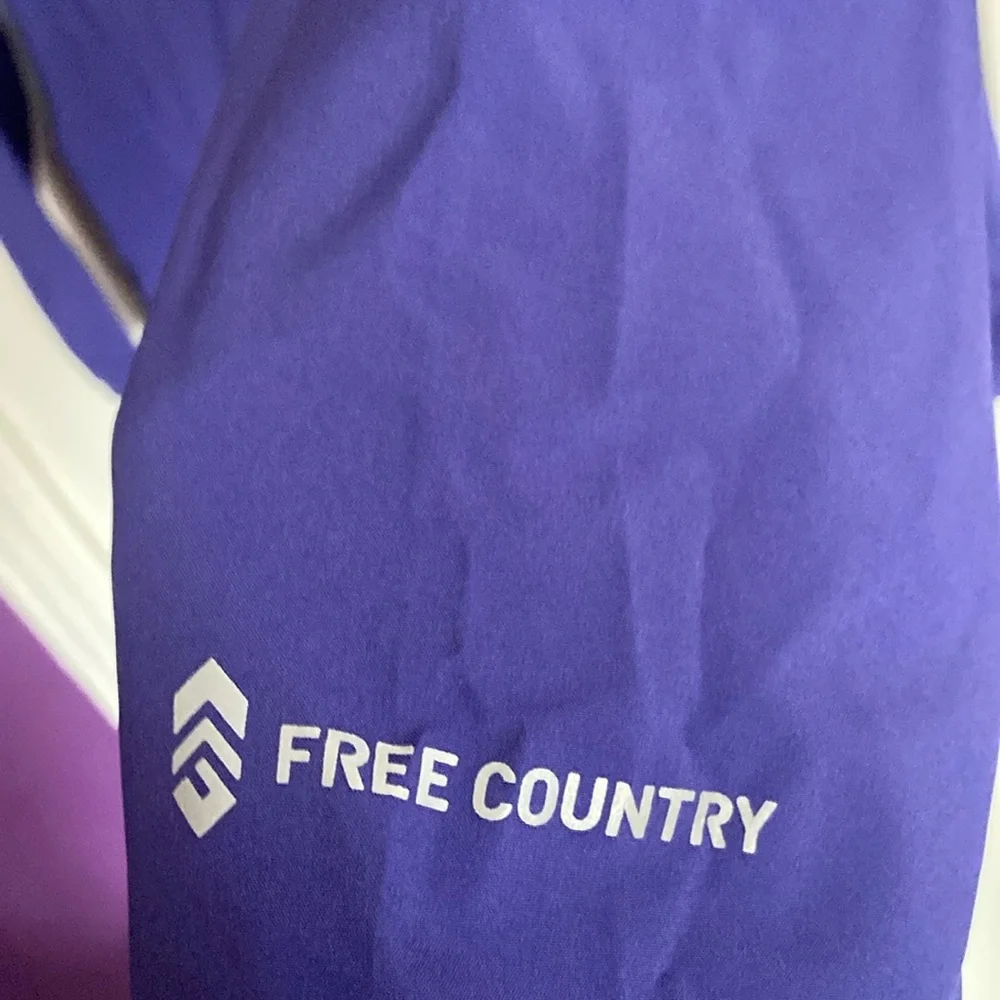 Free Country Purple Waterproof‎ Rain Jacket NWOT - Picture 4 of 6